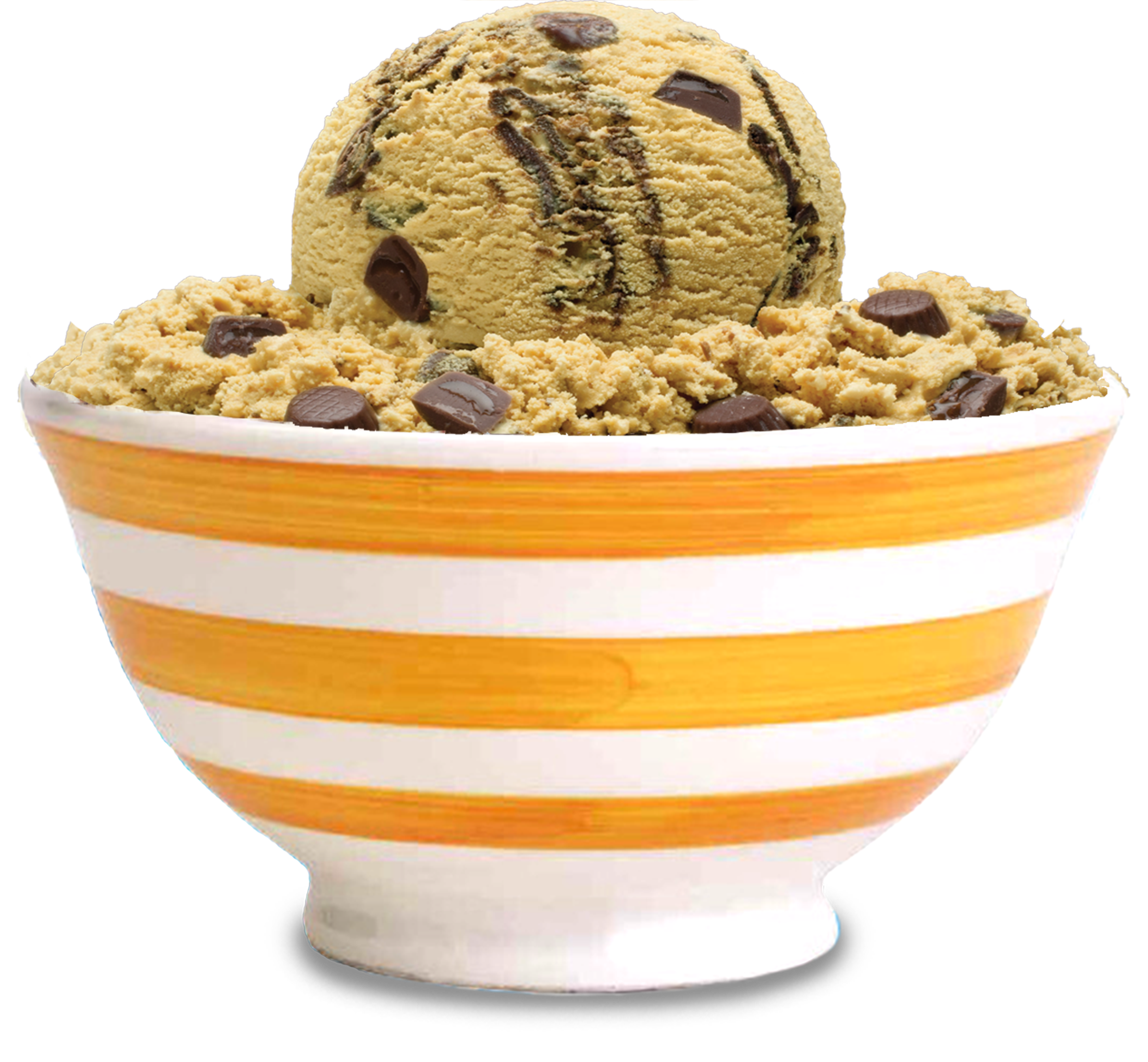 Caramel Moose Tracks® in bowl