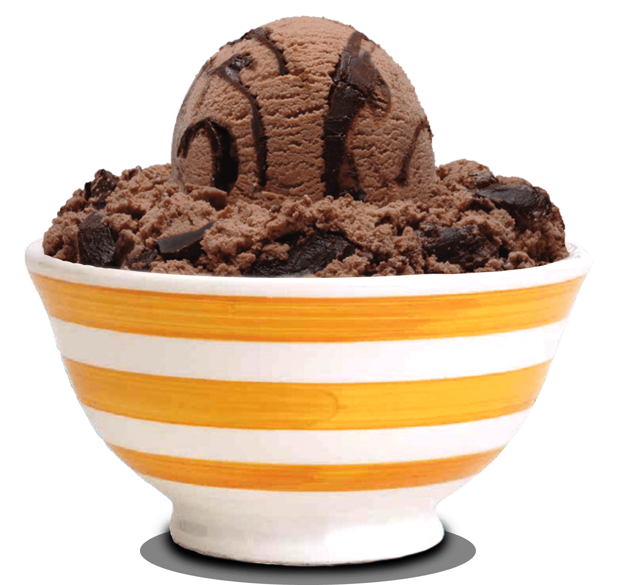 Extreme! Maximum Fudge Moose Tracks® in bowl